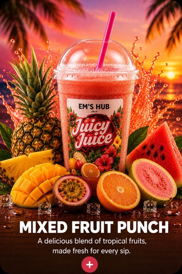 Mixed Fruit Punch juice